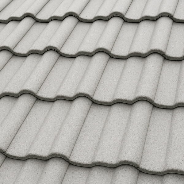 Gereinigte Dachziegel