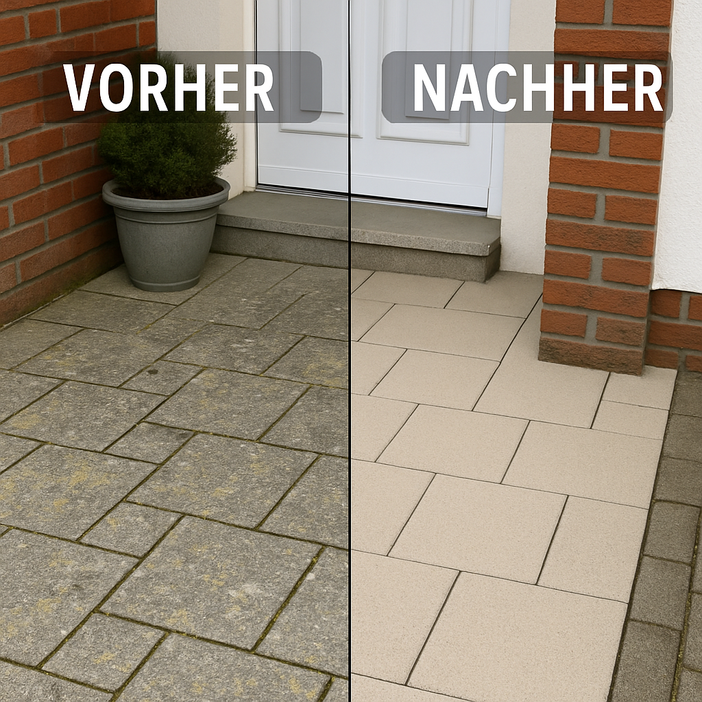 Reinigungstechnik verbaut im Transporter